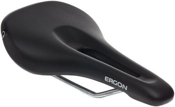 Спортивное седло Ergon SM - хромолевые рельсы, черное, женское, маленькое/среднее
