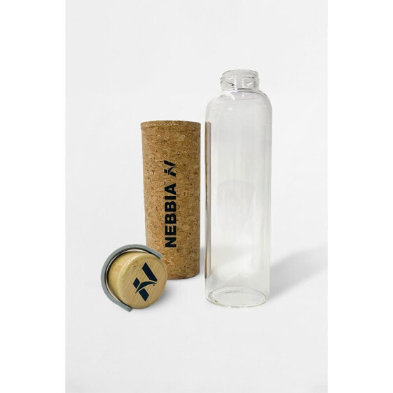 NEBBIA Glass Water Bottle