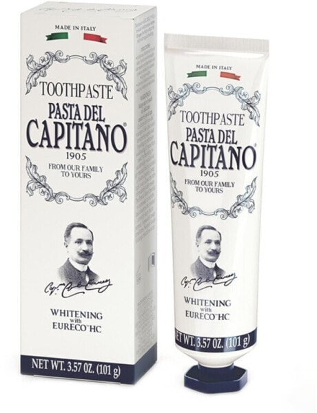 Aufhellende Zahnpasta - Pasta Del Capitano Whitening Toothpaste 25 ml