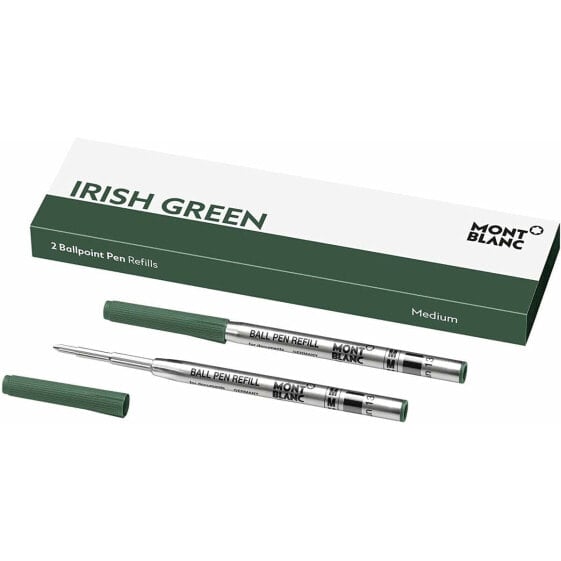 Refill for ballpoint pen Montblanc 128217 Green (2 Units)