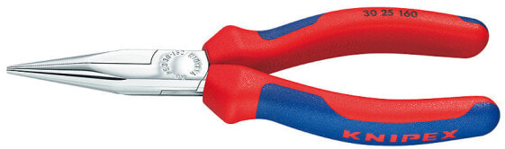 KNIPEX 30 25 190, Needle-nose pliers, 2.4 mm, 5 cm, Steel, Blue, Red, 190 mm