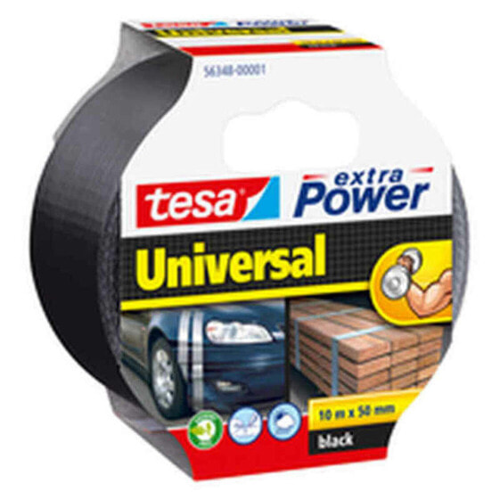 Американская лента TESA extra Power Universal 10 m x 50 mm Чёрный (10 m x 5 cm)