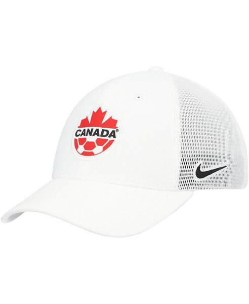 Men's Gray Canada Soccer Pro Snapback Hat