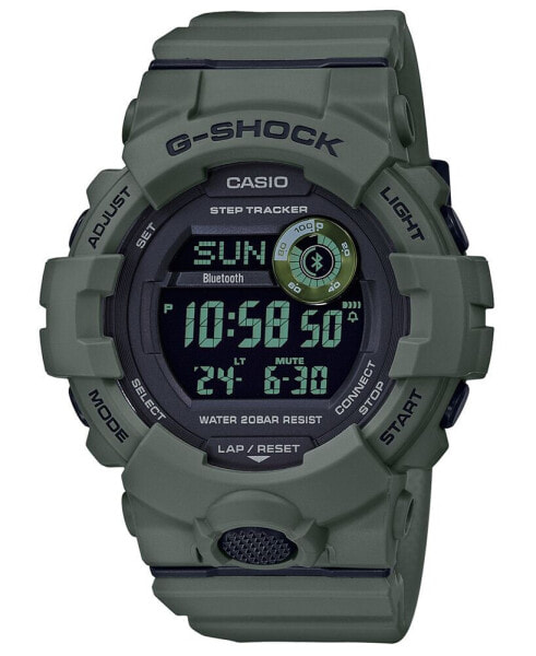 Часы и аксессуары CASIO G-Shock мужские Цифровые оливково-зеленые смола Наручные часы 48.6 мм