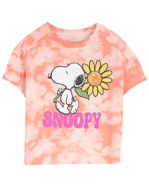 Kid Snoopy Boxy Fit Graphic Tee 10