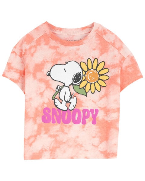 Kid Snoopy Boxy Fit Graphic Tee 4