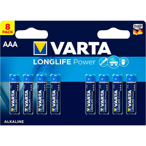 VARTA 1x8 Longlife Power Micro AAA LR03 Batteries