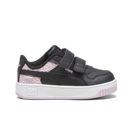 Puma Carina Street Wild Leopard Slip On Toddler Girls Black, Purple Sneakers Ca