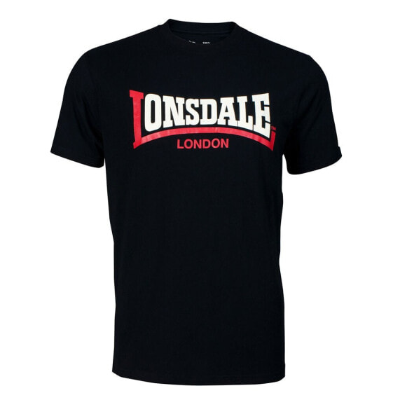 Футболка Lonsdale с коротким рукавом двухцветная