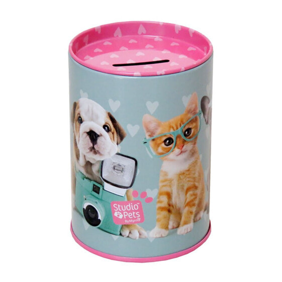 STUDIO PETS Tin Pencil Holder