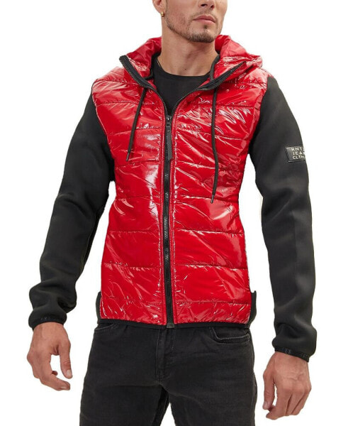 Men's Modern Sleeve Hooded Jacket