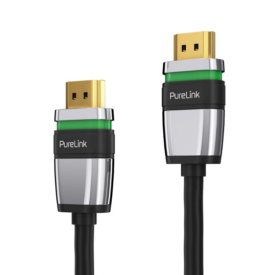 Кабель HDMI PureLink ULS1105-015 - 1,5 м - тип A (стандартный) - HDMI тип A (стандартный) - 48 Гбит/с - канал возврата аудиосигнала (ARC) - черный