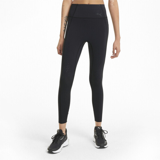 Puma Forever Luxe Ellavate High Waisred 78 Training Athletic Leggings Womens Siz