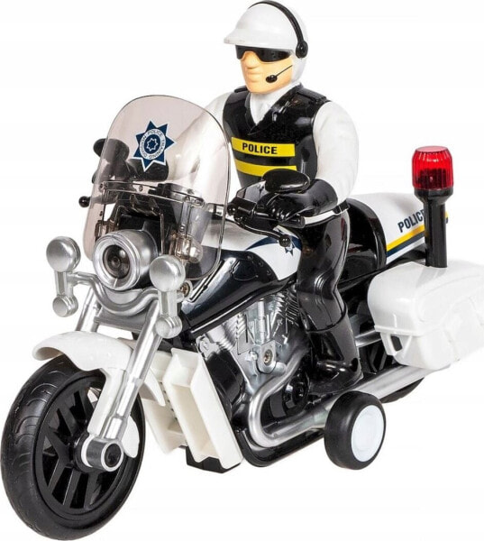 Madej Motocykl z policjantem 1:16 św/dźw 001747 69473