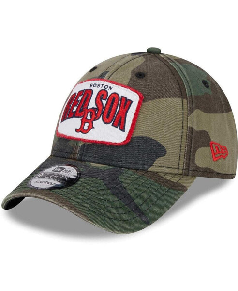 Men's Camo Boston Red Sox Gameday 9FORTY Adjustable Hat