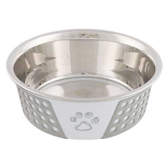 TRIXIE Stainless Steel Silicone 17 cm Bowl