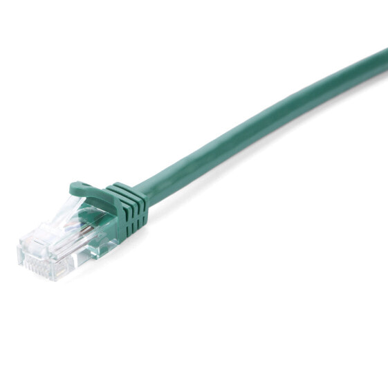 V7 CAT6 Ethernet UTP 01M Green - 1 m - Cat6 - U/UTP (UTP) - RJ-45 - RJ-45