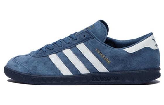 Кроссовки низкие мужские Adidas Originals Hamburg Голубые