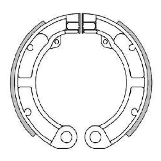 BRENTA MOTO 0130 Brake Shoe