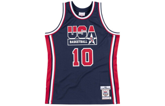 Mitchell Ness Authentic 1992 AJY4GS18411-USANAVY92CDR Basketball Jersey