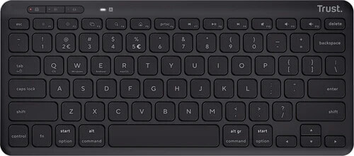 Trust Lyra Compact Keyboard Black QWERTZ