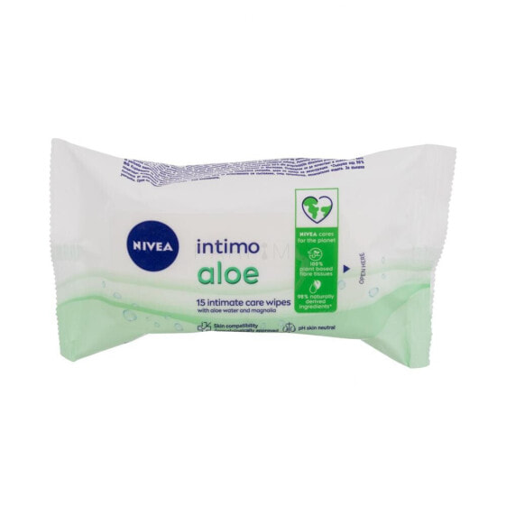 Nivea Intimo Aloe 15 St. intimhygiene für Frauen