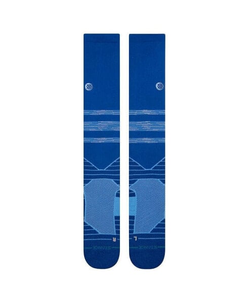 Men's Blue MLB 2024 Father's Day Over the Calf Socks
