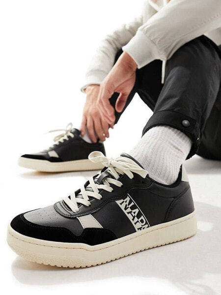 Napapijri Courtis trainers in black