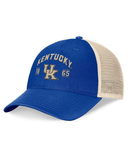 Men's Royal Kentucky Wildcats Heritage Waylon Trucker Adjustable Hat