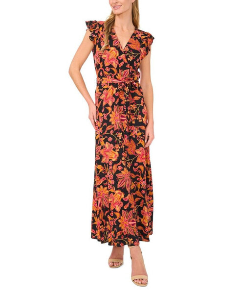 Women's Maxi Wrap Dress