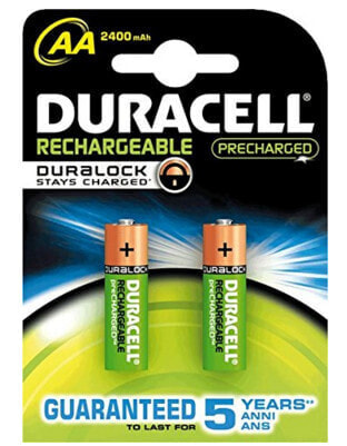 Перезаряжаемая батарея Duracell 056978 AA 2400 mAh - 2 шт.
