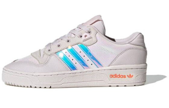 adidas originals Rivalry 镭射 防滑轻便耐磨 低帮 板鞋 女款 淡紫 / Кроссовки Adidas originals Rivalry EE5129