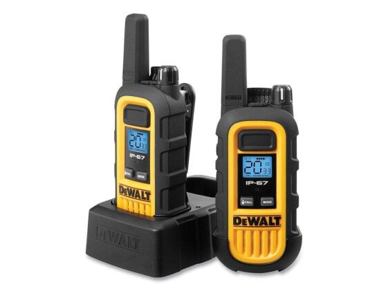 DEWALT DXFRS300 1 Watt Heavy Duty Walkie Talkies 2 Pack