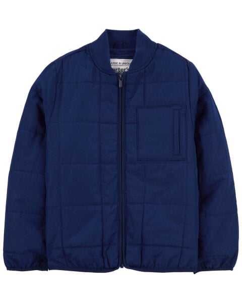 Kid Quilted Bomber Jacket 7