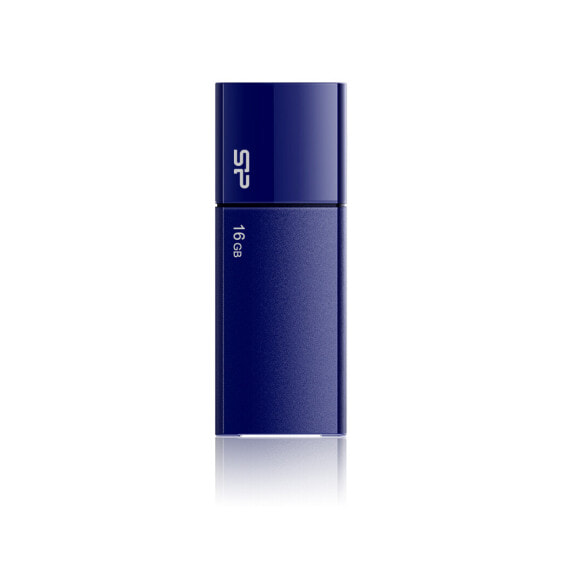Silicon Power Ultima U05 - 16 GB - USB Type-A - 2.0 - Slide - 9.2 g - Blue