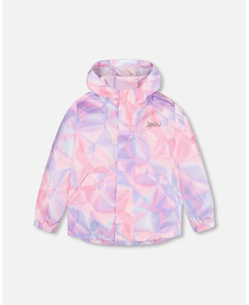 Куртка Deux Par Deux Windbreaker Printed Foil Pastel