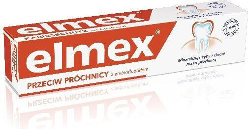 Зубная паста Elmex Przeciw próchnicy с аминоглазолом 75 мл