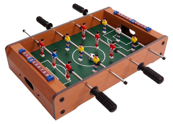 Mini Fußballkicker J68+Zubehör Holz