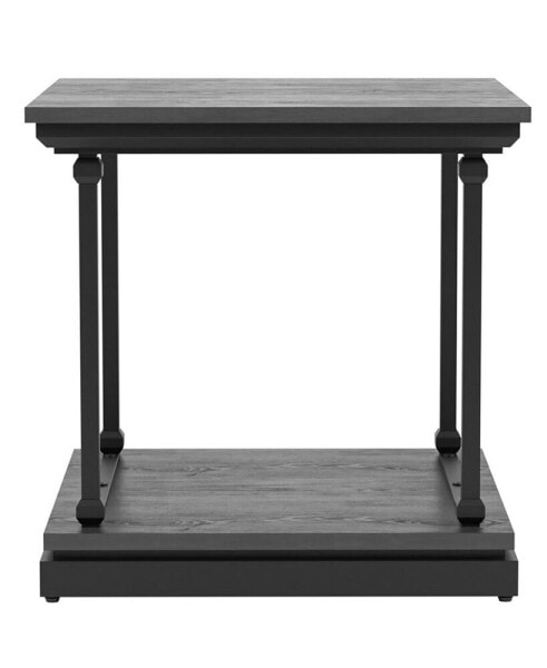 Grestin Open Shelf End Table