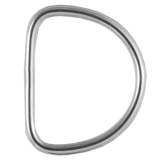DIVE RITE Steel Inox 5 cm D-Ring 10 Units