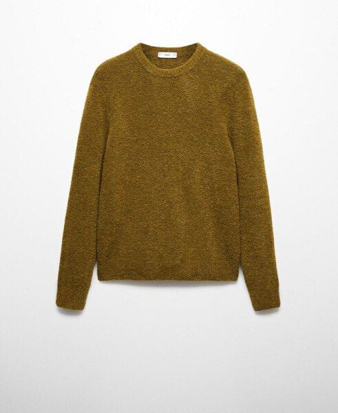 Men's Boucle Knit Sweater