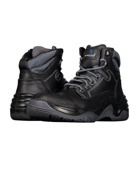 Men's Men s Steel Toe Work Boots 6” – Oil and Slip Resistant - EH Rated