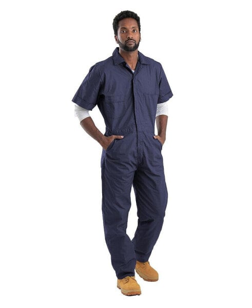 Men's Heritage Short Sleeve Poplin Coverall