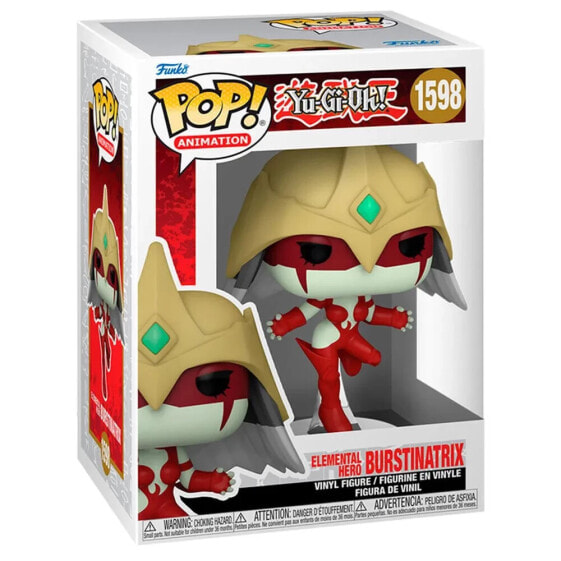 FUNKO POP Yu-Gi-Oh! Elemental Hero Burstinatrix refurbished