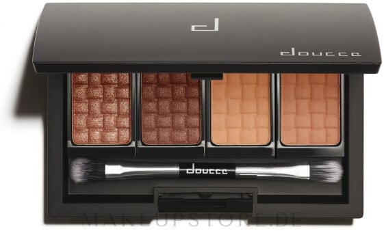 Lidschatten-Palette - Doucce Freematic Eyeshadow Quad 8 - Subtle Elegance