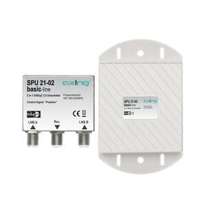 axing SPU 21-02 - Cable combiner - 47 - 2200 MHz - Gray - Silver - 120 mm - 30 mm - 70 mm