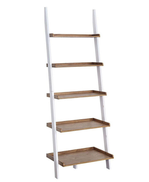 25" Solid Pine American Heritage Bookshelf Ladder