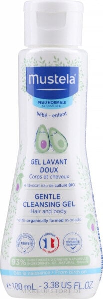 Hypoallergenes Reinigungsgel für Neugeborene - Mustela Bebe Gentle Cleansing Gel 100 ml