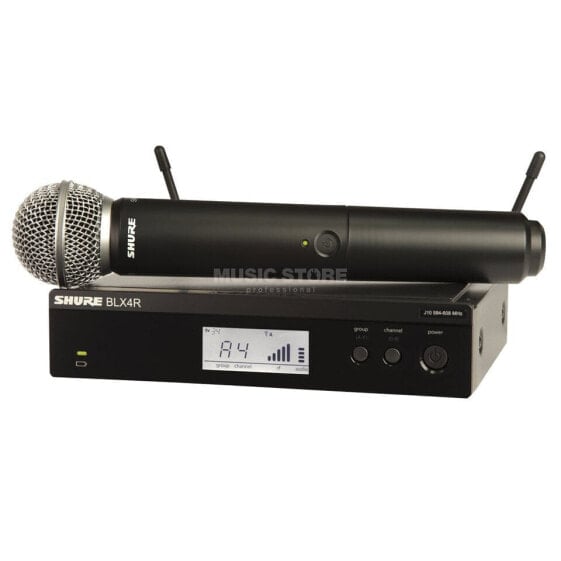 Shure BLX24RE/SM58 S8, 823-832MHz Wireless Handheld System