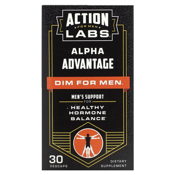 Alpha Advantage, Dim For Men, 30 Vegcaps